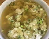 海老入りスーパー大麦すいとん汁作り方3写真