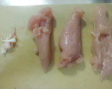 ささみで、きゅうりともやしの中華風作り方1写真