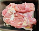 粉いらず！鶏肉とキノコ3種のクリーム煮作り方1写真