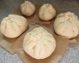 ジューシーな肉まん　～中力粉で皮も手作り作り方9写真