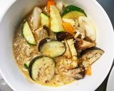 根菜茄子あさり無ボンゴレ味温野菜サラダ作り方12写真