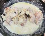 粉いらず！鶏肉とキノコ3種のクリーム煮作り方9写真