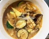 根菜茄子あさり無ボンゴレ味温野菜サラダ作り方15写真