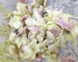 キャベツと豆のサラダ作り方5写真