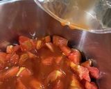 手羽元のトマトキャベツ煮込みスープパスタ作り方7写真