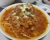手羽元のトマトキャベツ煮込みスープパスタ作り方10写真