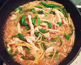 簡単☆青椒肉絲風あんかけ焼きそば作り方2写真