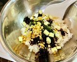 【夏バテ予防】えごまの葉おむすび作り方1写真