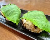 【夏バテ予防】えごまの葉おむすび作り方2写真