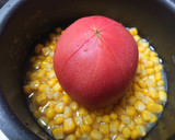 丸ごとトマトととうもろこしの炊き込みご飯作り方3写真