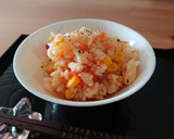 丸ごとトマトととうもろこしの炊き込みご飯作り方5写真