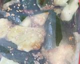 夏バテに！オバケキュウリニンニク醤油作り方4写真