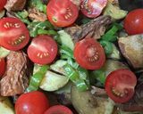 サバ缶で！鯖と夏野菜のチーズ焼き【簡単】作り方3写真