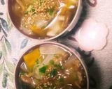 簡単に！即席味噌汁に彩りと栄養プラス作り方12写真