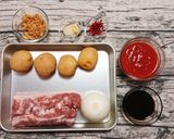 ご飯もお酒もすすむ!!インドネシア風角煮作り方1写真