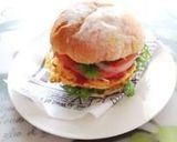オムレツサラダバーガー作り方6写真
