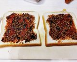 味噌でこってり！味噌カツホットサンド作り方3写真