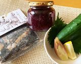 薬味たっぷり夏向き！とさかのり酢漬け小鉢作り方4写真