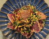 切って和えるだけ!カツオの薬味和え作り方4写真