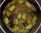 とろとろ～茄子と豚肉のつけうどん作り方5写真