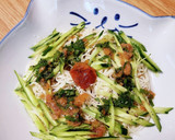 梅しそとゆかりのさっぱりぶっかけそうめん作り方5写真