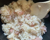 簡単！生ハムとキノコの炊き込みご飯作り方3写真