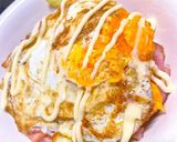ベーコンエッグ丼♡作り方7写真