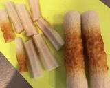 ちくわとじゃがいもの青のり炒め作り方1写真