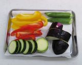 夏野菜の天ざるそば作り方1写真
