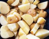 じゃがいもの味噌炒め（かんぷら）作り方1写真