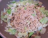 キャベツとあさりのボンゴレ風豆腐干作り方6写真