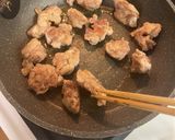 豚こまボールのワンパン南蛮漬け作り方8写真