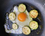 ズッキーニ目玉焼き作り方1写真
