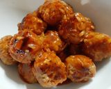 ミネラル豊富根菜の揚げない甘酢あん肉団子作り方23写真