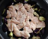 簡単節約☆鶏胸肉と茄子の照り焼き。作り方6写真