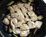 簡単節約☆鶏胸肉と茄子の照り焼き。作り方7写真