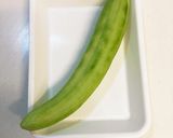 野菜1つ　　絶品　キュウリのサラダ作り方1写真