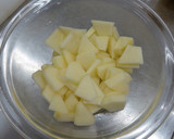 りんごのヨーグルトケーキ【学校給食】作り方1写真