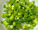 えのき 油揚げ ねぎの味噌汁^^作り方3写真