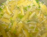 えのき 油揚げ ねぎの味噌汁^^作り方8写真