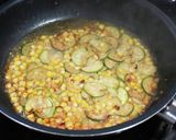 焼きとうもろこしとズッキーニのパスタ作り方8写真