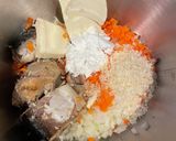 離乳食後期★サバーグ(鯖缶ハンバーグ)作り方1写真