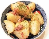 茹でて混ぜるだけ♪明太コンビーフポテト作り方3写真
