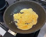 黒胡麻と豆のチャーハン作り方2写真