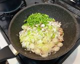 黒胡麻と豆のチャーハン作り方3写真
