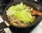 黒胡麻と豆のチャーハン作り方7写真