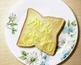 マヨネーズでメッセージトースト♪作り方55写真