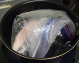 茹で鶏の葱油ソースかけ作り方1写真