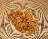 切干大根と小エビのごま塩炒め作り方1写真