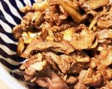 牛肉と舞茸の炒め物作り方3写真